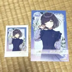 秦谷美鈴　学マス1周年　ぱしゃこれ箔押しサイン＆ランダムポストカード