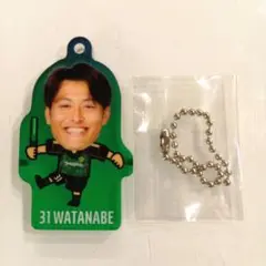 松本山雅 山ガチャ プレーヤーズくっつくアクリルキーホルダー 31番 渡邊乃斗