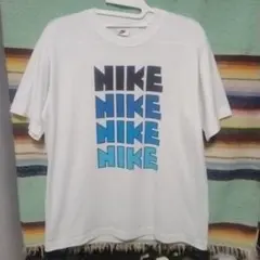 ※にー 90s NIKE ゴツナイキ 4連 ビンテージ プリント Tシャツ 90s NIKE ゴツナイキ 4連 Tシャツ - メルカリ