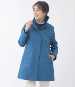 クロコダイル　スタンドカラーコート 2WAYアウター