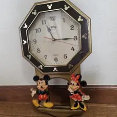 ディズニー ミッキー ミニー 掛時計 ヴィンテージ 昭和レトロ 希少 レア