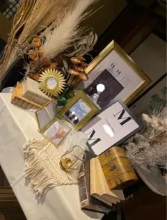 【最終処分⚠️12/31迄】ウェルカムスペースまとめ売りダミーブック・真鍮フレーム