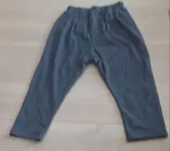 グレー ロングパンツ ゴムウエストのサムネイル