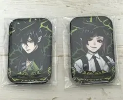 ツイステ スクエア缶バッジ リリア マレウス 2点セット