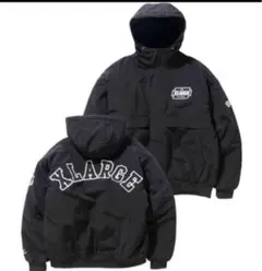 XLARGE ブラック ナイロンジャケット