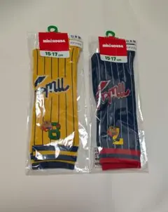 ミキハウス　新品　靴下　15cm-17cm ハイソックス