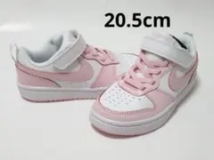 20.5cm ピンク ナイキ コートバーロウ ロー 2 SE1 PSV ベルクロ