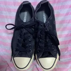Converse オールスター　スニーカー 黒24〜24.5cm
