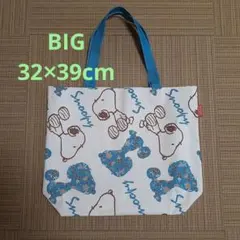 【新品】 スヌーピー　トートバッグ　BIGトート　ナイロン　大容量　撥水性