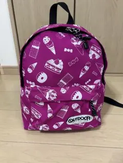 OUTDOOR PRODUCTS キッズ リュック スイーツ柄