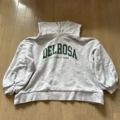 【キッズ】GLOBAL WORK グレー パーカー 120