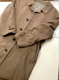 【美品】英国王国御用達 HARDY AMIES ブラウン トレンチコート