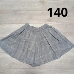 140 女の子　インナーパンツ付き　ショートパンツ