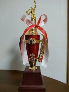トロフィー　高さ32cm 箱付 袋付