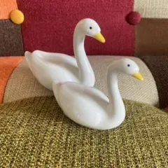 有田焼　伊平　　白鳥　2羽セット