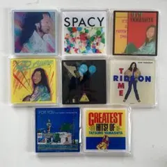 山下達郎 ジャケット絵柄アクリルコースター 全8種コンプリート 非売品