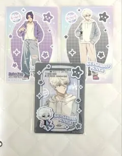 ブルーロック　コラボカフェ本舗　凪誠士郎　硬質ケース　ブロマイド