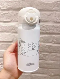 セール中新品　未使用　サーモス　スヌーピー 水筒 0.35L thermosのサムネイル