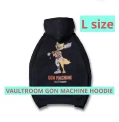 トップス vaultroom GON MACHINE HOODIE vaultroom × 𝑮𝑶𝑵𝑴𝑨𝑪𝑯𝑰𝑵𝑬 – VAULTROOM