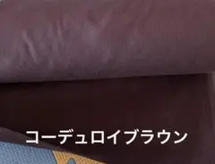 コーデュロイ　ブラウン　3m