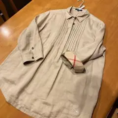 BURBERRYLONDON バーバリーロンドン　シャツ　フリル　刺繍　長袖