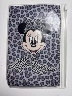 ミニーマウス ヒョウ柄ポーチ & ダッフィー ポーチ セット