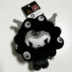 万博　ミャクミャク　サンリオ　黒　なりきりぬいぐるみ　カラビナ付き　クロミ