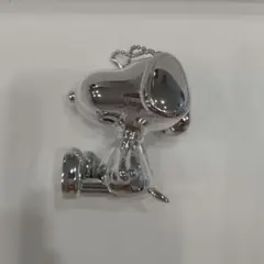 新品未使用 SNOOPY メタルキーホルダー ✨シルバー✨