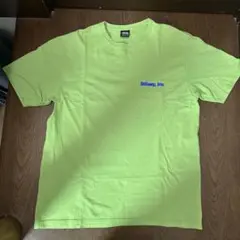 Stussy ライムグリーン Tシャツ サイズL