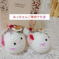 みっちゃん様ご専用ページです！あみぐるみ・シマエナガセット♡桜パンダちゃん