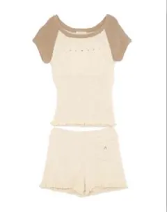 andmary Petito mini frill set up ivory - メルカリ