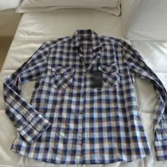 あやちゃん様専用　EPoca Uomo チェック柄長袖シャツ