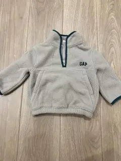 gap ボア　ハーフジップ　プルオーバー　12〜18months