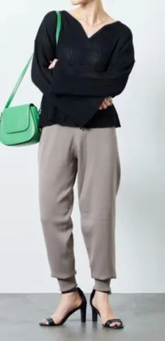フリークスストア定番人気ニットジョガー美品Mサイズグレー
