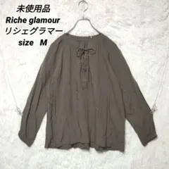 ☆最終価格☆　未使用品　リシェグラマー　トップス　ブラウス　Mのサムネイル