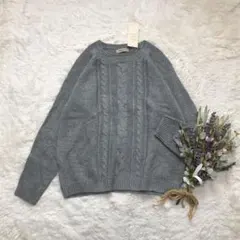 サマンサモスモスブルー ニット