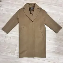 ベージュ チェスターコート m.i.dのサムネイル