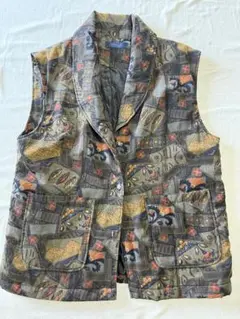 Vintage 個性的 メンズ ベスト