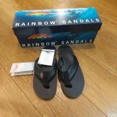RAINBOW SANDALS レザーサンダル 新品未使用レディース Sサイズのサムネイル