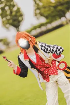 ウィッグ付き、ツイステ　ケイト コスプレ衣装　 ハーツラビュル寮 Lサイズ