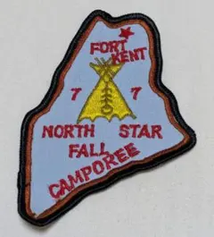 ​ボーイスカウト 1977年 フォート・ケント 秋のキャンプ大会 記念パッチ