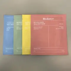 Biodance リアルディープマスク 4枚