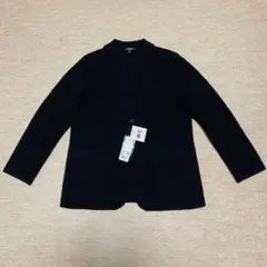 未使用 Mサイズ ニットジャケット ブラック ユニクロC アウター 黒