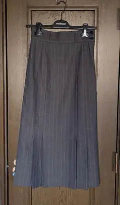 madame NICOLE グレンチェックボックスプリーツスカート　マダムニコル