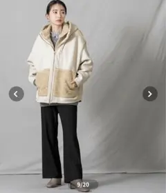 フード フリースジャケット