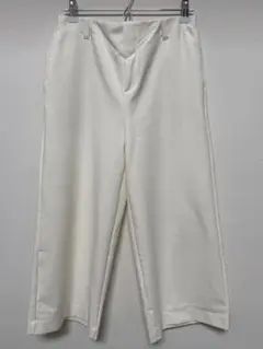 くらしと生協 ワイドパンツ オフホワイト