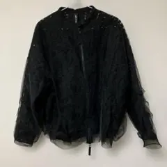 たーにゃAULA AILA アウラアイラ　レースブルゾン　チュール 2025年最新】AULA aila レースブルゾンの人気アイテム - メルカリ