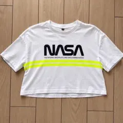 H&M NASA Tシャツ ホワイト Sサイズ