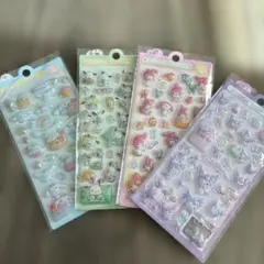 ボンボンドロップ 3Dシール4枚セット