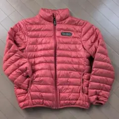 パリス　スポーツOUTDOORPG 朱色 ダウンジャケットＬサイズ